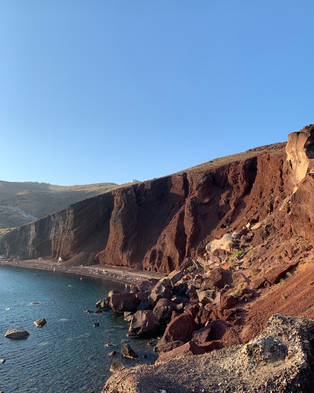 Spiaggia di red beach